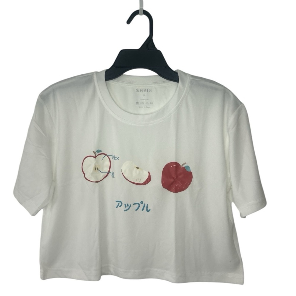 Women's Solid Color Crop Top With Short Sleeves And Round Neckline
